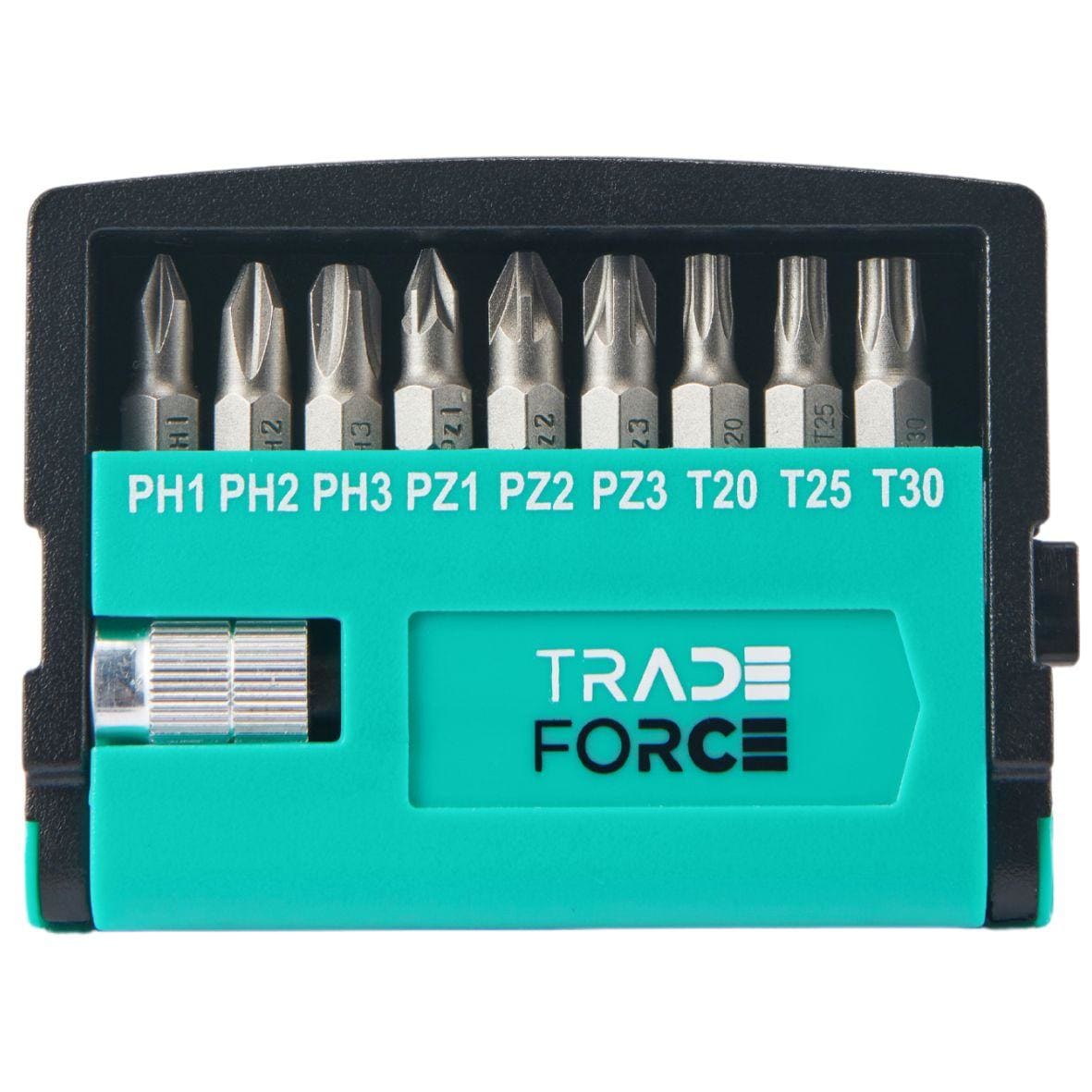 TRADEFORCE - JUEGO DE PUNTAS CON 10 PIEZAS