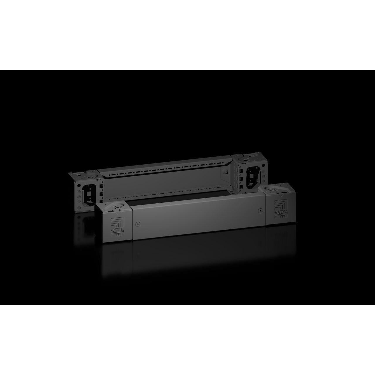 RITTAL - Pack zócalos frontal / trasero VX 600x100mm (2u)
