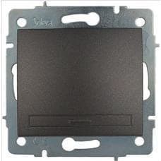 SOLERA - CONMUTADOR / INTERRUPTOR 10AX 250V~.  GRAFITO. DE