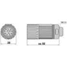 SICK - Conectores y cables, DOS-2312-G