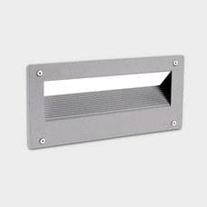 LEDS-C4 - Empotrable de pared IP66 MICENAS LED 6.2 SW 2700-3200-4000K DALI-2 500lm gris urbano