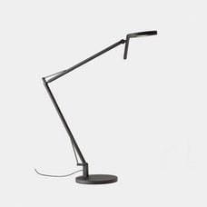 LEDS-C4 - Luminaria sobremesa Maca LED 9 SW 2700-3000-4000K TOUCH DIMMING negro texturizado 587lm