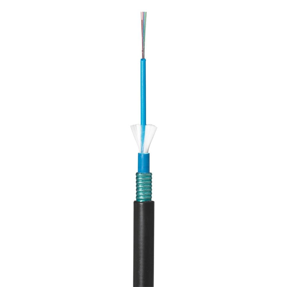 LEGRAND - Cable fibra óptica monomodo OS2 Exterior Armado LSZH 12 fibras, holgada