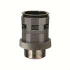 INTERFLEX - Racor recto poliamida MIRM-M DN23 M32x1.5 gris