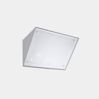 LEDS-C4 - Aplique IP65 Curie Small LED 14.4 SW 2700-3200-4000K ON-OFF 792lm gris