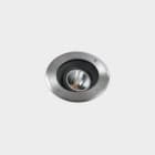 LEDS-C4 - Empotrable de suelo IP65-IP67 Gea Technopolymer diámetro 125mm LED 7.7 blanco cálido 3000K ON-OFF acero inoxidable AISI 316 568lm