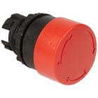 LEGRAND - Cabezal de seta fijo no iluminado Osmoz - pulsador-giratorio - rojo Ø32