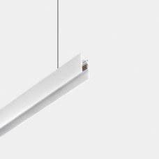 LEDS-C4 - Carril colgante adosado 2000mm bajo voltaje blanco