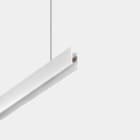 LEDS-C4 - Carril colgante adosado 2000mm bajo voltaje blanco