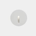 LEDS-C4 - Empotrable de pared IP66 Bat Round Lineal LED 3 3000K 10lm blanco