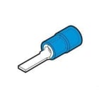 CEMBRE - Terminal puntera plana preaislado BF-PP10 sección 1,5-2,5mm² largo 9,8mm azul