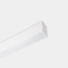LEDS-C4 - Sistema lineal Infinite Pro 854mm Recessed Opal 12.8W blanco cálido 3000K CRI 90 DALI-2/PUSH blanco IP44 1377lm