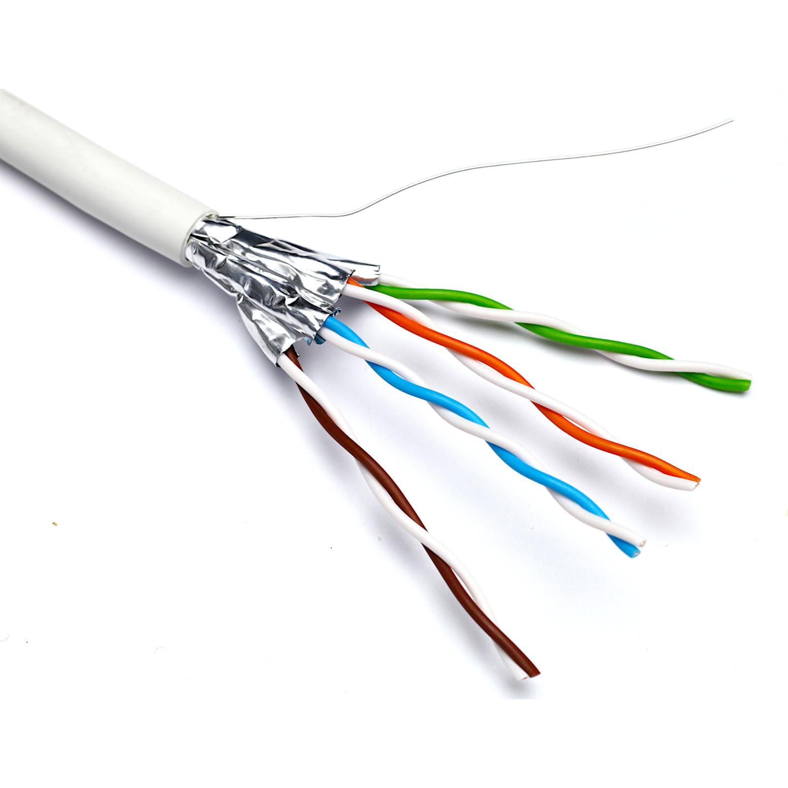 EXCEL - EXCEL CAT6A CABLE U/FTP LSOH DCA 500M RL WH