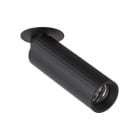 JISO - Proyector tubular TOP SLATE 10 LED COB 10W 3000K Zoom 15°-38° driver incluido On-Off negro
