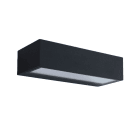 LEDS-C4 - Aplique IP65 Nemesis Slim LED 8.8 SW 2700-3200-4000K ON-OFF gris urbano 830lm
