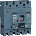 HAGER - INTERRUPTOR AUTOMÁTICO CAJA MOLDEADA H3+ P250 4P4D N0-50-100% 40A 50KA ENERGY