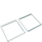 HAGER - JUEGO CUADROS SUPERIOR E INFERIOR PARA ARMARIOS QUADROEVO DE 700X800MM