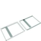 HAGER - JUEGO CUADROS SUPERIOR E INFERIOR PARA ARMARIOS QUADROEVO DE 1000X800MM