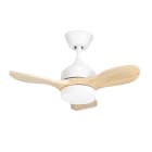 FORLIGHT - VENTILADOR CALAR Ø750MM LED 2570 SW 2700-4000-6000K ON-OFF BLANCO MADERA CLARA