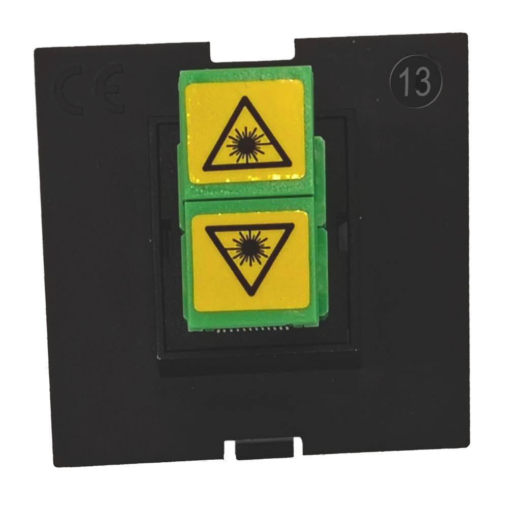 BTICINO - Base de acoplamiento para cable de Fibra Óptica - SC/APC - 2 módulos
