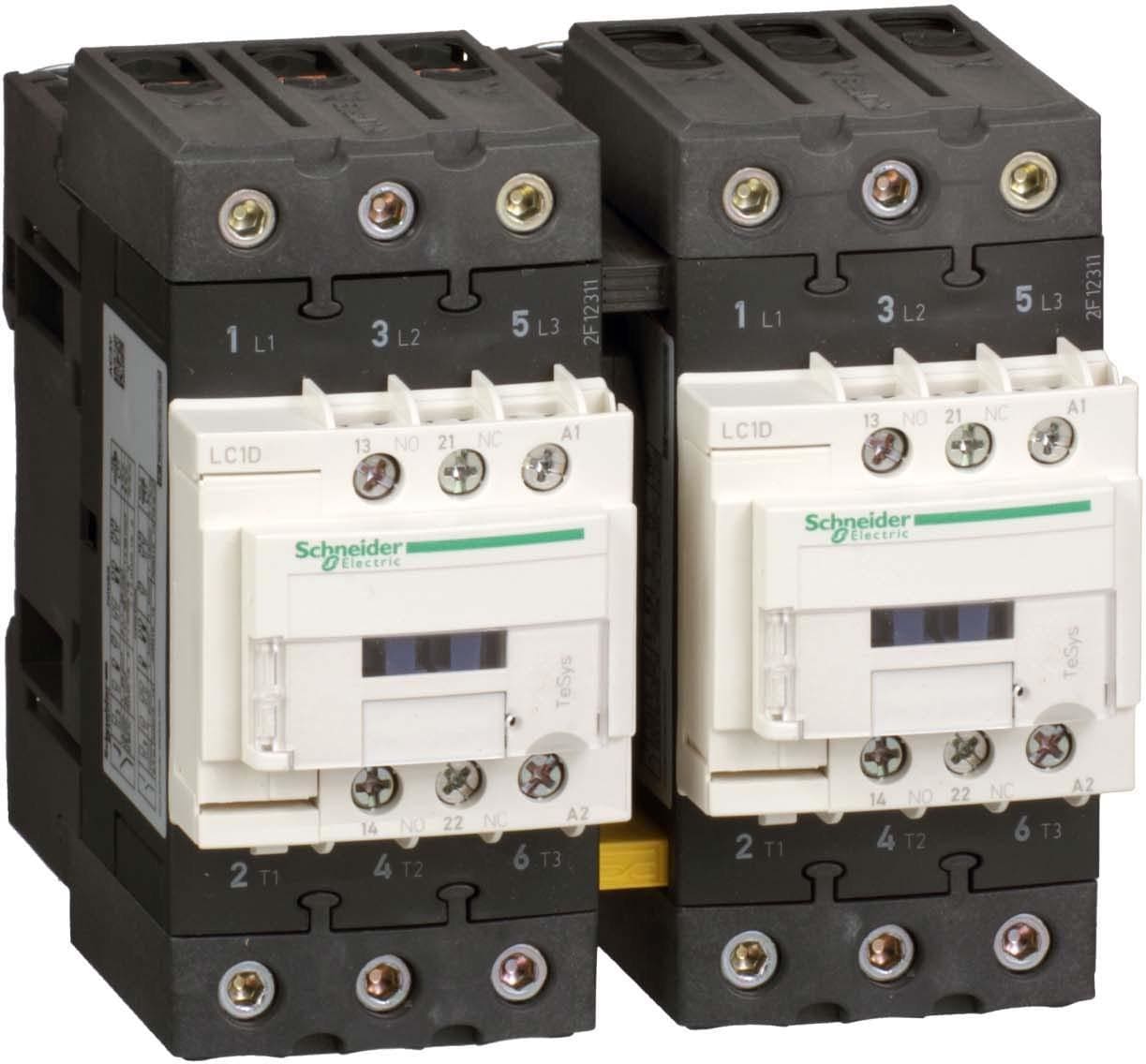 Schneider Electric - Contactor inversor EVERLINK 3P AC3 40A E7