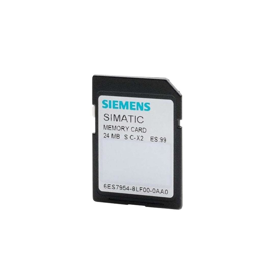 SIEMENS - SIMATIC S7, MEMORY CARD PARA S7-1X00 CPU/SINAMICS, 3, 3V FLASH, 24 MBYTES