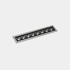 LEDS-C4 - Luminaria lineal IP65-IP67 Cube Pro Linear Efficiency 500mm empotrable LED 33 RGBW DMX RDM gris 1344lm