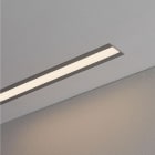 JISO - Disipador de calor Castellon IP44 exterior aluminio Empotrado 2 metros para tiras LED IP20 color aluminio garantía 5 años