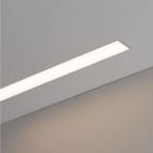 JISO - PRO Santander - Disipador de calor para pladur 13mm - Aluminio - Trimless - 2 metros - Color Aluminio