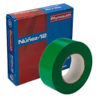 PLYMOUTH - Cinta adhesiva de PVC NÚÑEZ-12 20x19x0,15 verde para aplicaciones eléctricas
