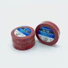 PLYMOUTH - Cinta aislante eléctrica  profesional PVC ALTA ADHESION 20m x 19mm x 0,13mm Rojo CE PK5