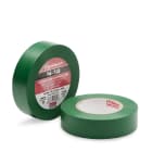PLYMOUTH - Cinta aislante eléctrica profesional PVC ALTA ADHESION 20m x 19mm x 0,15mm Verde CE PK5