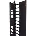 EXCEL - EXL ENV 42U VERT PLASTIC FINGER MANAGEMENT BK 1PR