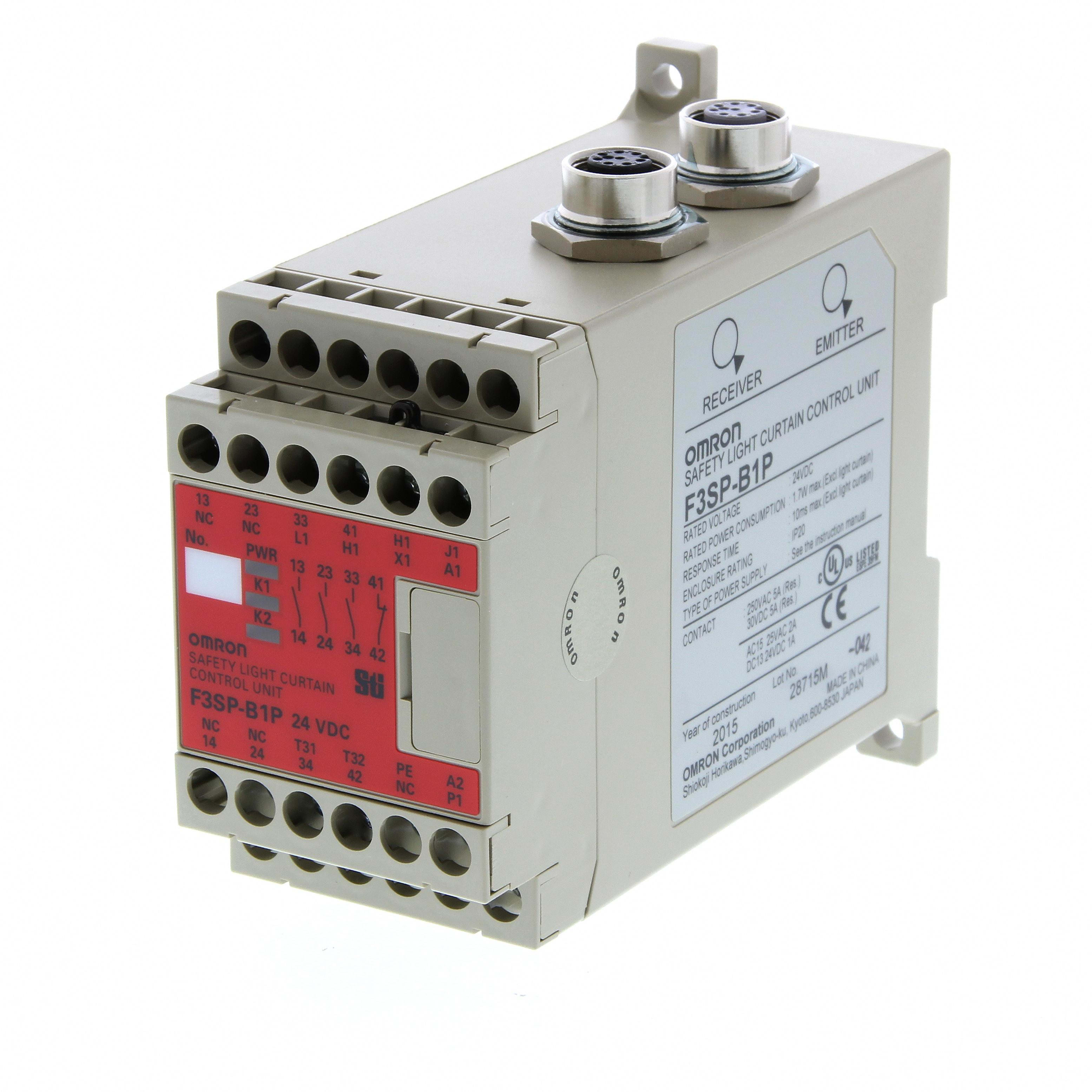 OMRON - CONTROLADOR PARA F3SN/H 3 NA + 1 NC