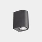 LEDS-C4 - Aplique IP66 Eko simple emisión GU10 8 gris urbano