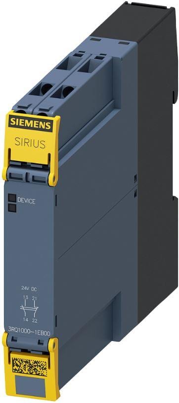 SIEMENS - POSITIVELY DRIVEN COUPLING RELAY IN INDUSTRIAL ENCLOSURE 1 NO CONTACT / 1 NC CONTACT 24 V DC SIL 2 /