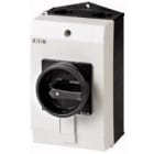 EATON - INTERRUPTOR GENERAL; 3 POLOS + N + 1 NO + 1 NC; 32 A; 90 °; MONTAJE EN CAJA; MANETA NEGRA; BLOQUEAB
