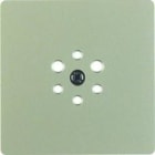 HAGER - PLACA CENTRAL PARA ALTAVOZ ARSYS ACERO ESMALTADO