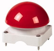 EATON - PULSADOR DE PIE/MANO; PARTE SUPERIOR: GRIS CON PULSADOR ROJO