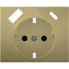 BJC - IRIS, TAPA SCHUKO USB AC, DORADO ODISEA