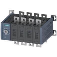 SIEMENS - CONMUTADOR DE TRANSF. MANUAL MTSE, TAM. 3, 200A, 4 POLOS ACCONAMIENTO FRONTAL UNIDAD BASE SIN MANETA
