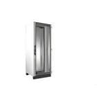 RITTAL - Rack VX/IT estándar puerta transparente preconfigurado 800x2000+100x800mm RAL 7035 para redes / servidores con bastidor móvil de 19"