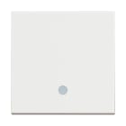 BTICINO - Conmutador iluminable Classia - 10 AX-250 Vca - Blanco - 2 módulos