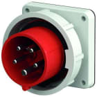MENNEKES - Clavija semiempotrable 16A 5P 6H 400V IP67, rojo