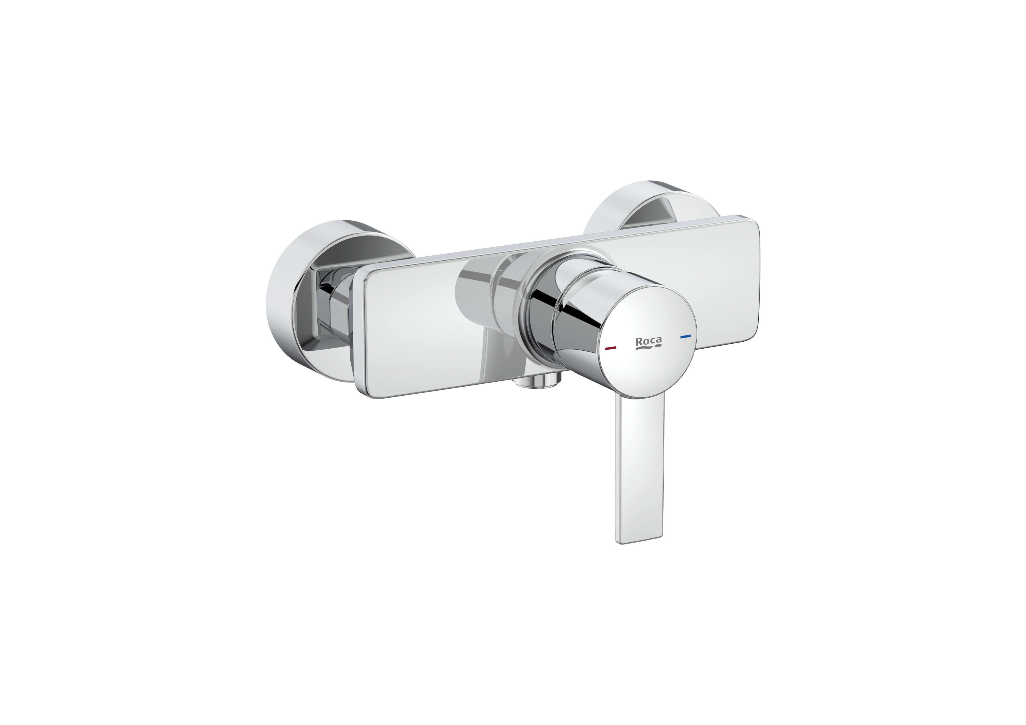 ROCA - MEZCLADOR EXTERIOR DUCHA TARGA CROMO
