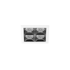 JISO - Downlight TOP OWL R4L LED SMD 14W 3000K 50° driver incluido On-Off blanco técnico grafito