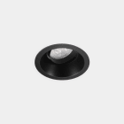 LEDS-C4 - Downlight Lite Deep ajustable Ø75 8.5 blanco cálido 3000K CRI 90 34º DALI-2/PUSH negro IP54 580lm