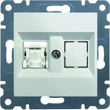 HAGER - TOMA RJ45 CATEGORÍA 6 FTP LUMINA2 BLANCO POLAR