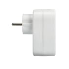 SIMON - Adaptador Combi con 1 puerto USB tipo A y 1 puerto USB tipo C con toma de enchufe 16A 250V blanco