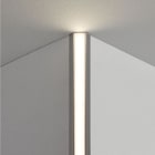JISO - Disipador de calor esquinero Cuenca IP44 exterior Trimless para pladur 13mm 2 metros para tiras de LED IP20 color aluminio garantía 5 años